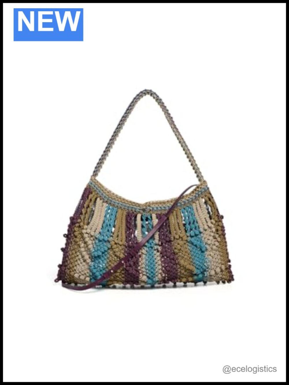 Leather Maxi Crescent Tote Luxe Oversized Bag